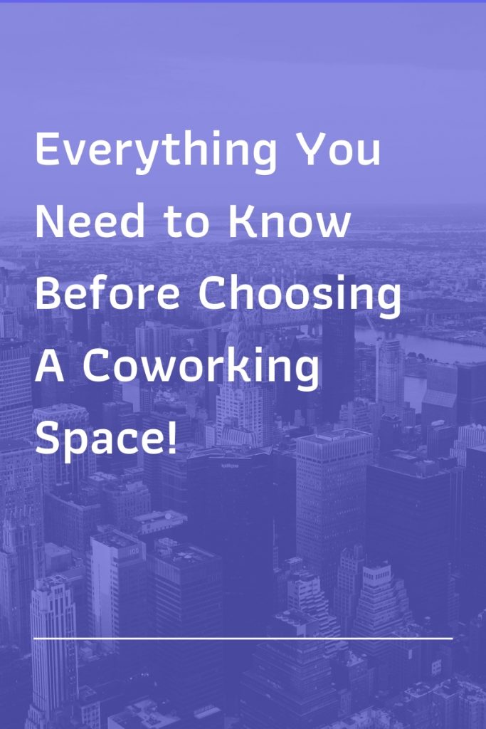 Coworking space - how to select?
