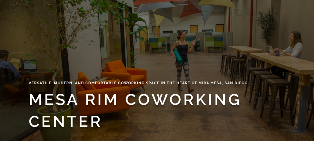 Mesa Rim Coworking Center in San Diego