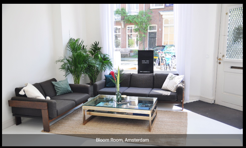 Bloom Room Coworking Space in Amsterdam