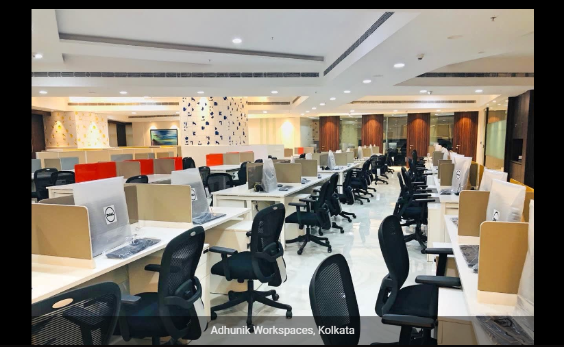 Adunik coworking space in Kolkata