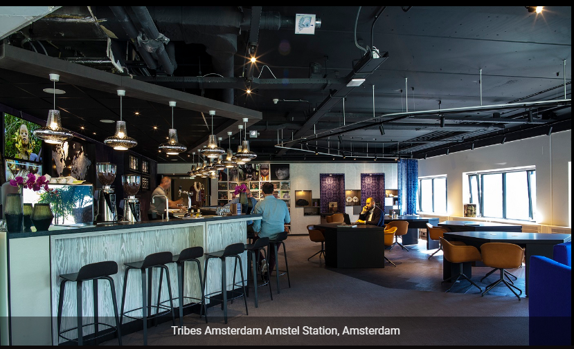 Tribes Amsterdam Amstel Station Coworking Space in Amsterdam