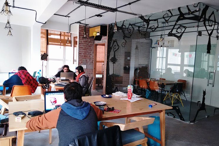 A little anarky coworking space in Delhi NCR