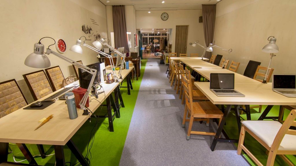 Makers 3000+ coworking space in Taiwan