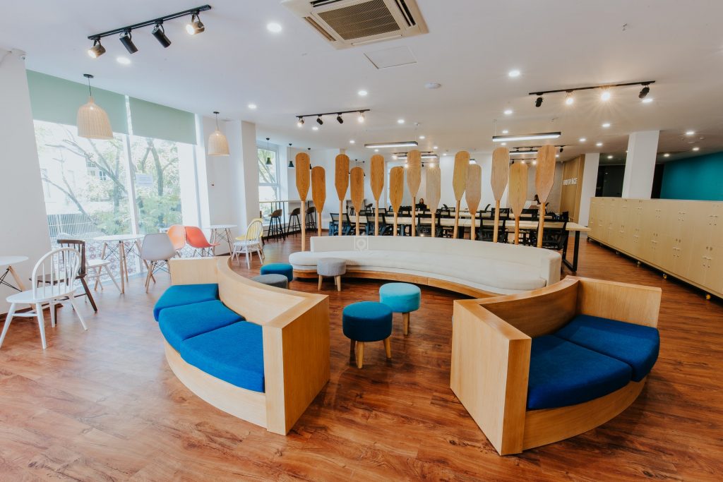 Surf House coworking space in Taiwan