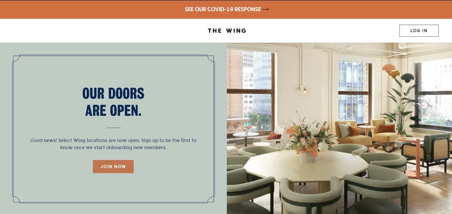 The Wing Coworking Space San Francisco Pricing, Amenities, Images [2021]