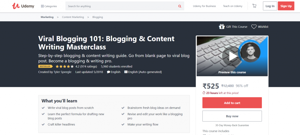 Viral Blogging 101 MasterClass