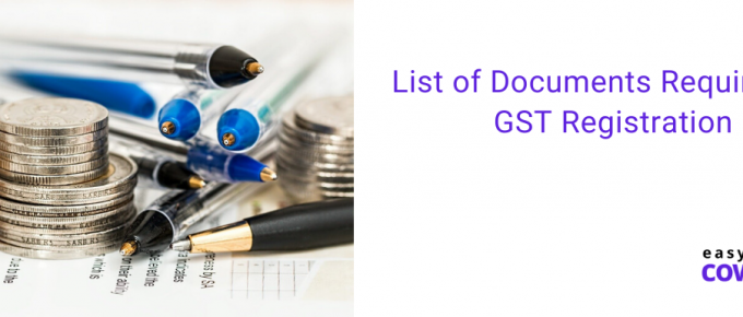 documents required for GST Registration