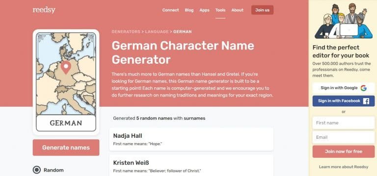 6 Best German Name Generator You Can Use to Name People & Business