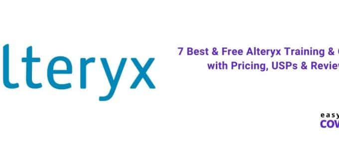 7 Best & Free Alteryx Training & Courses with Pricing, USPs & Review