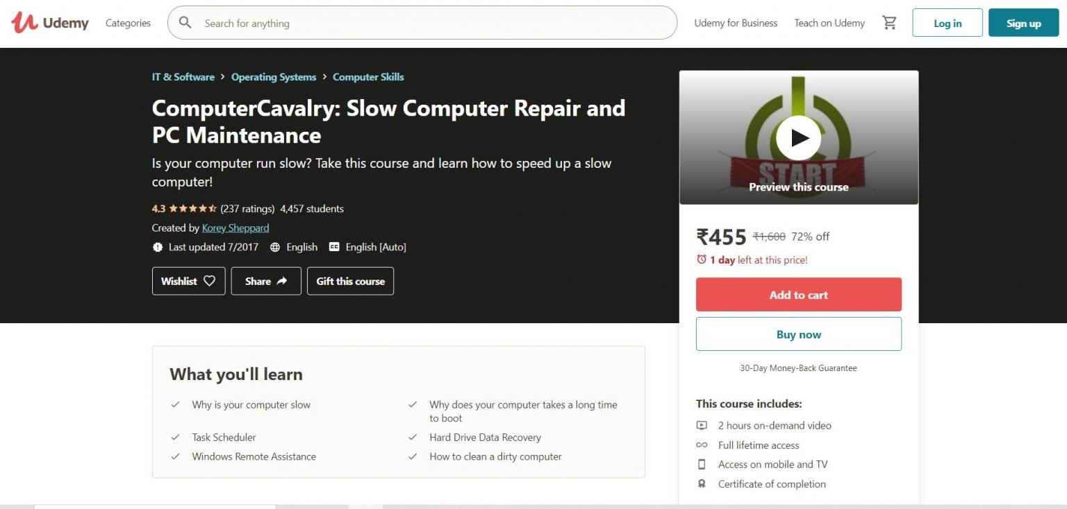 6 Best & Free Computer Repair Classes & Courses Pricing, USPs, Review