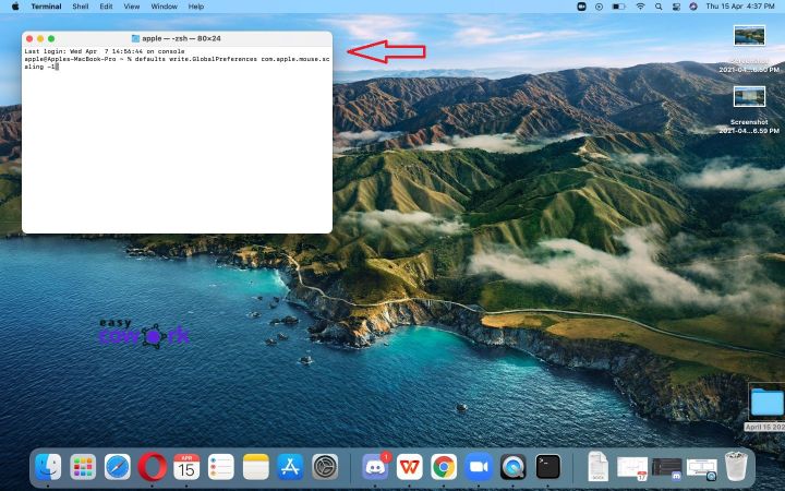 mac remove mouse acceleration