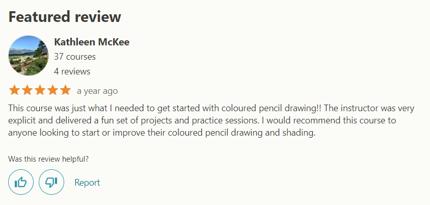 The Colored Pencil Drawing Course- Beginner to Advanced Review