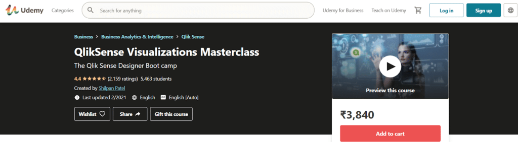 QlikSense Visualizations Masterclass Course