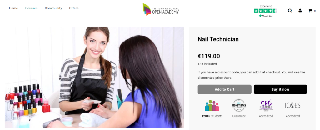 Nail Technician by International Open Academy