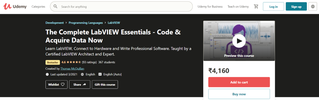 The Complete LabVIEW Essentials- Code & Acquire Data Now