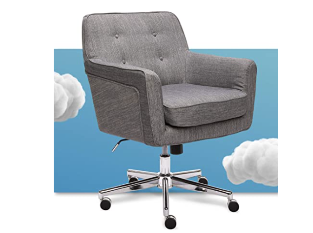 Serta Ashland Ergonomic Home Office Chair with Memory Foam Cushioning