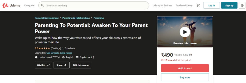 Parenting To Potential: Awaken To Your Parent Power