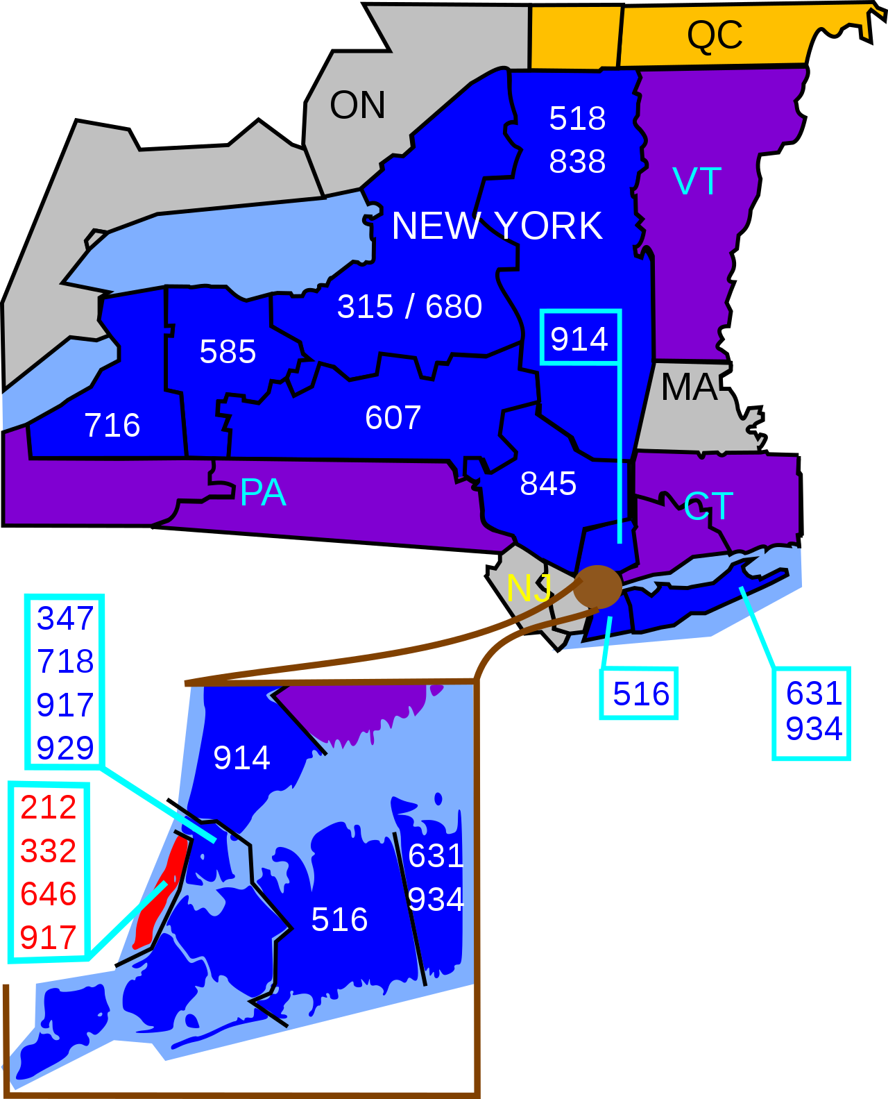 646 Area Code Location City Scams Zip Code Time Zone 2022 