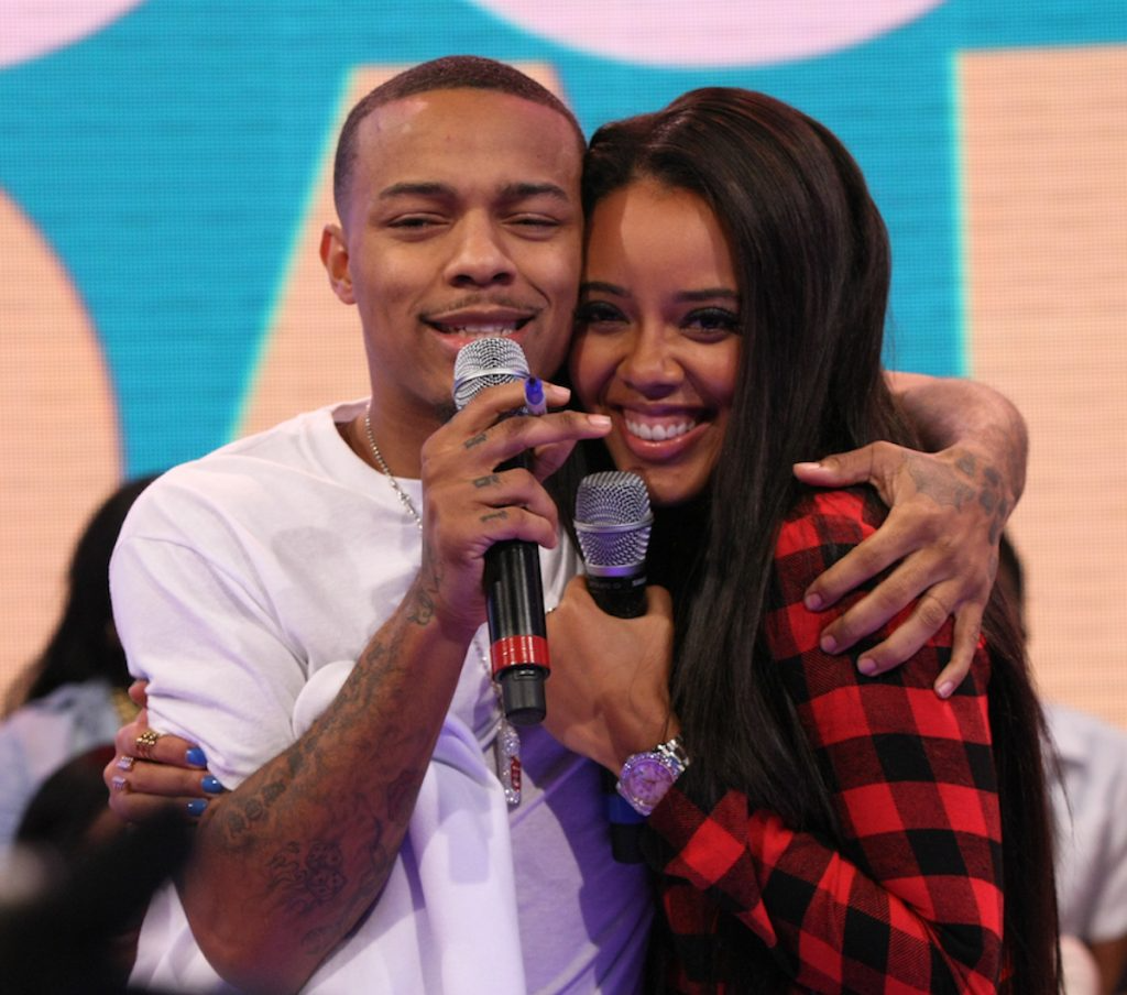 Angela Simmons with Bow Wow
