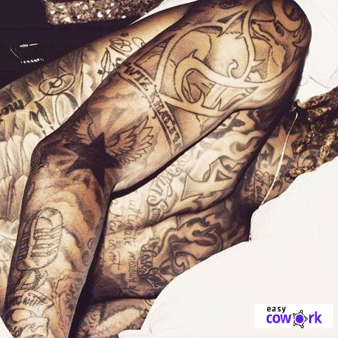 Wiz Khalifa Arm Tattoo 