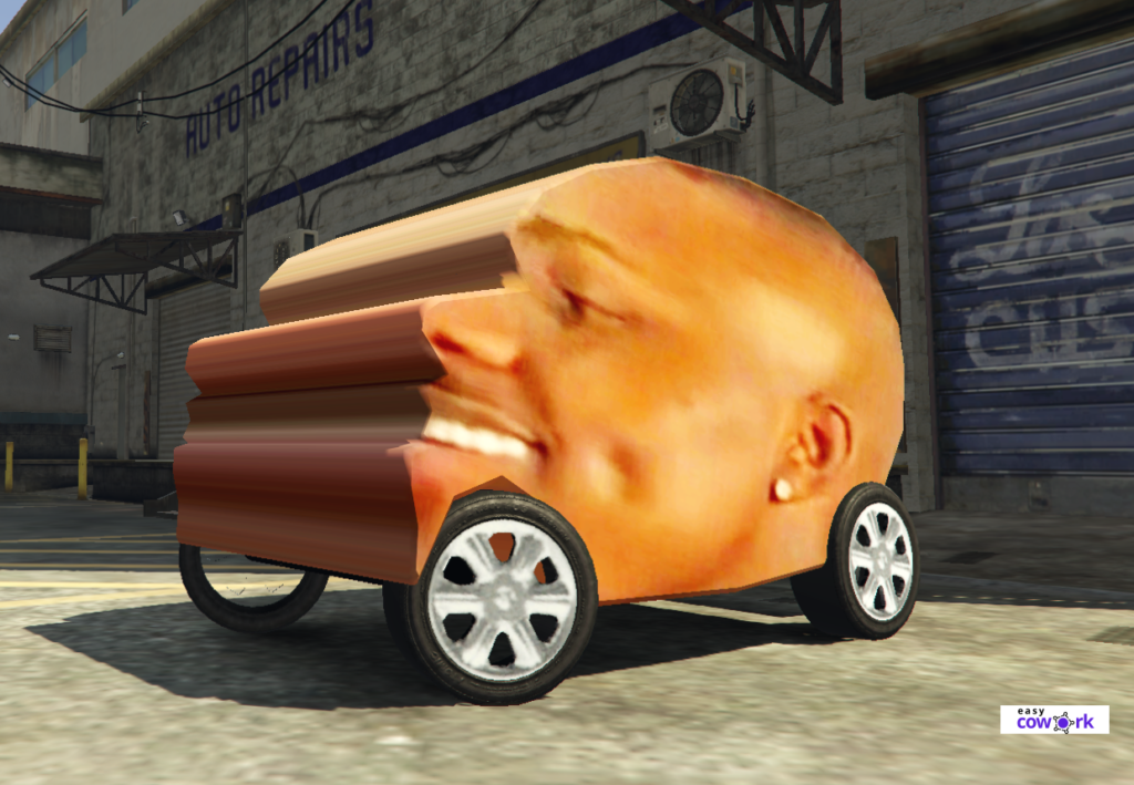 Dababy car meme gta