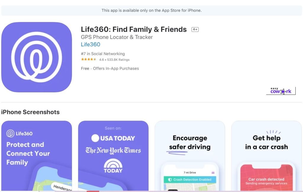 Life360: Find Family & Friends Homepage