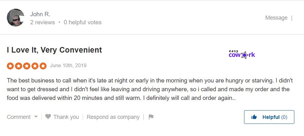 Uber One Positive Review 