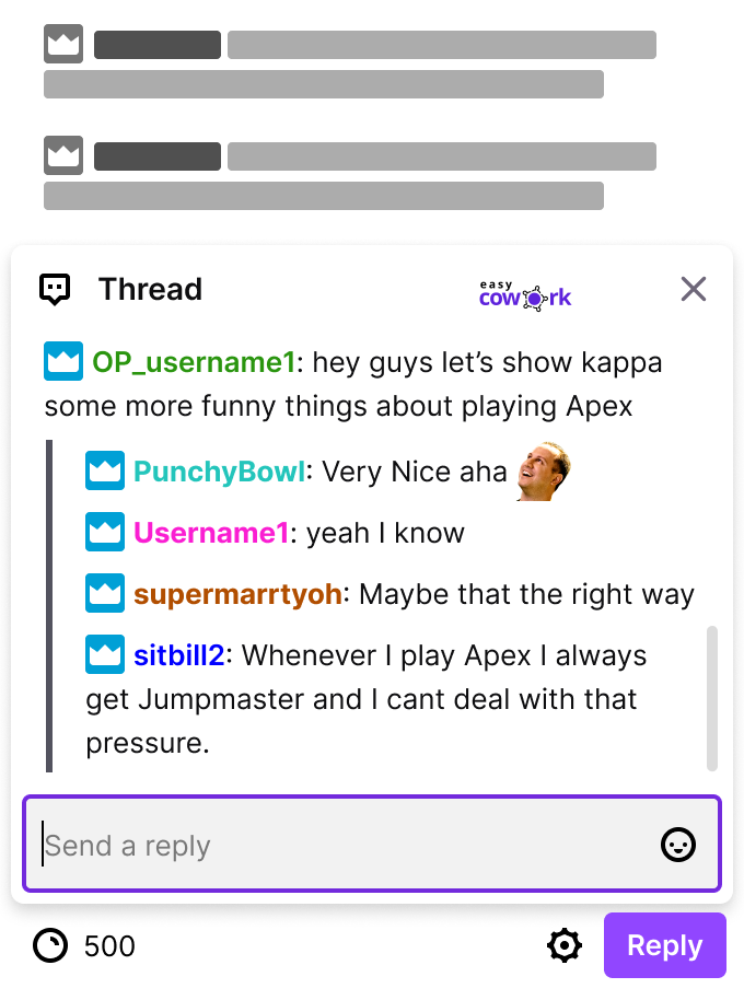 What are Twitch chat logs?