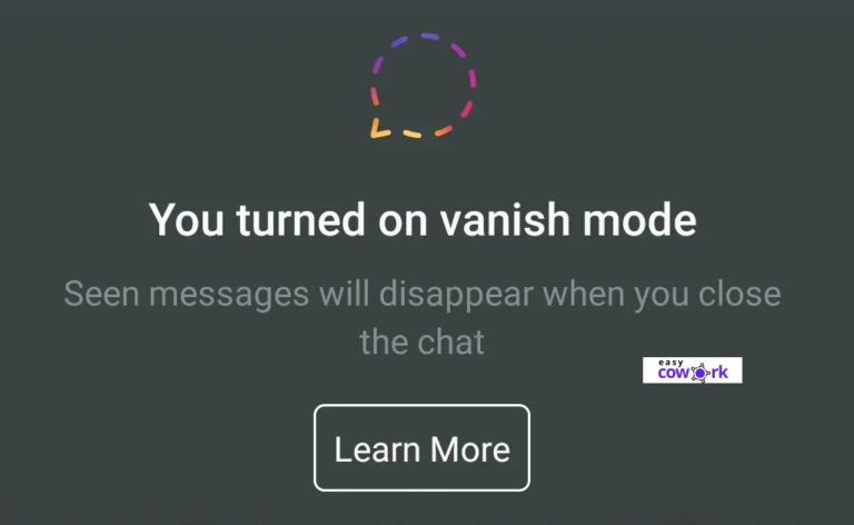 vanish-mode-instagram-how-to-turn-on-off-100-working-easycowork